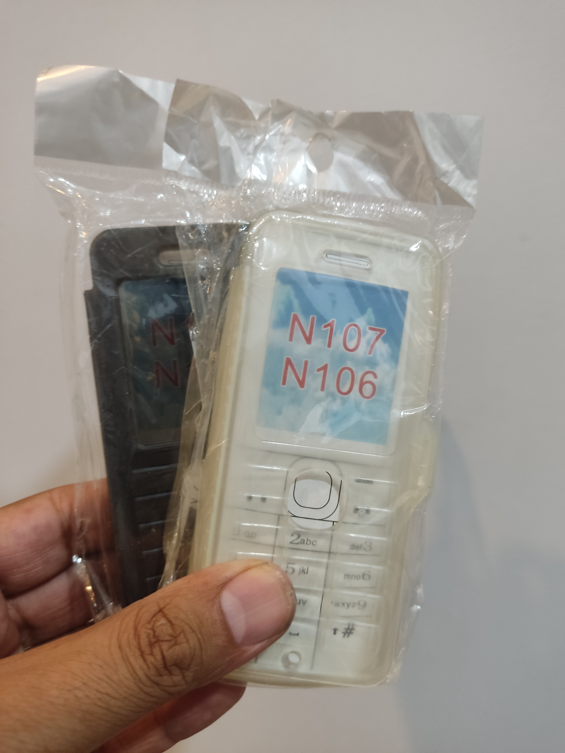 کاور ژله ای کامل (جلو عقب)گوشی Nokia 106/107